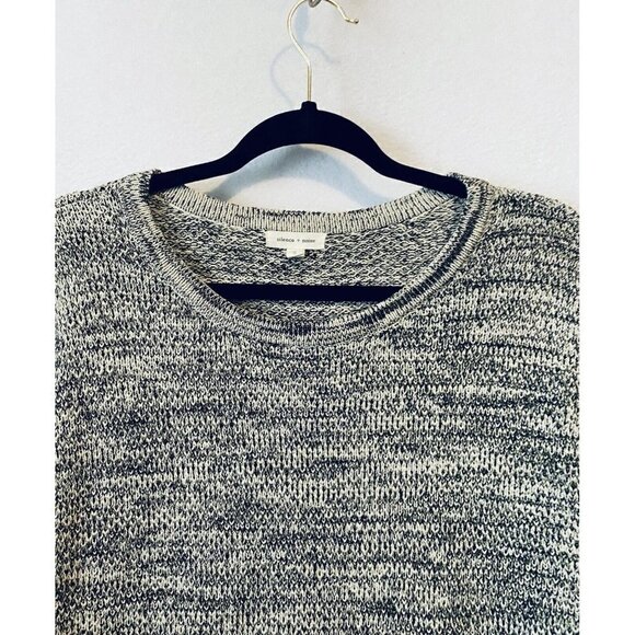 Urban Outfitters Silence + Noise Finish Line Sweater Womens Small Marled Black - Picture 3 of 9